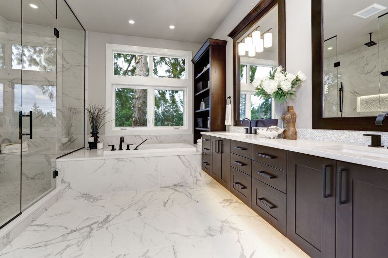Contemporary Vanity and Lighting
