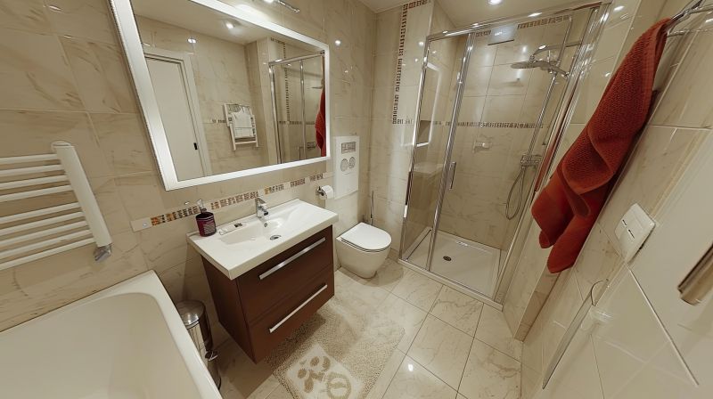 Modern Vanity with Lighting